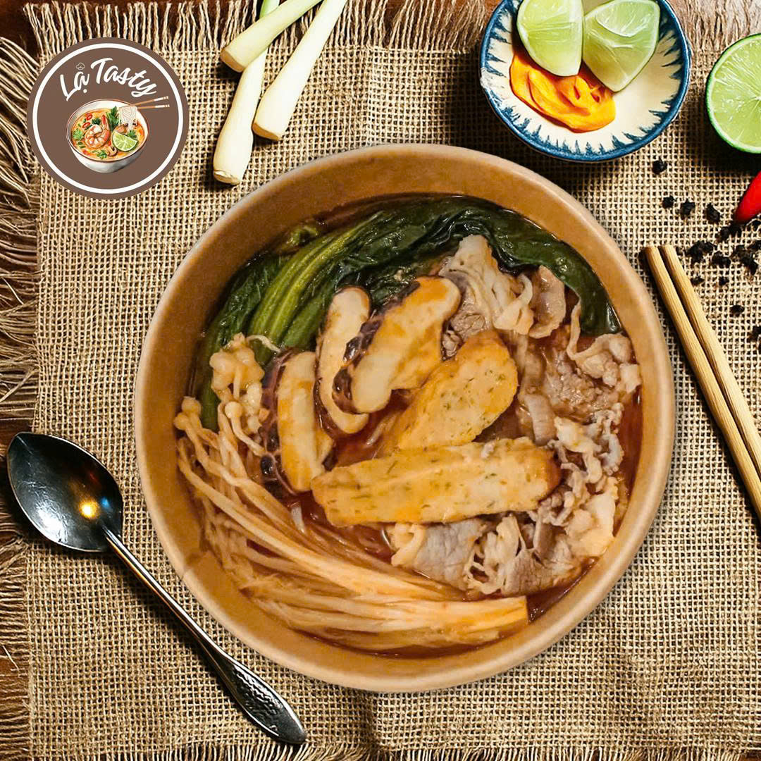 Bún Thái Thập Cẩm Bò Mỹ